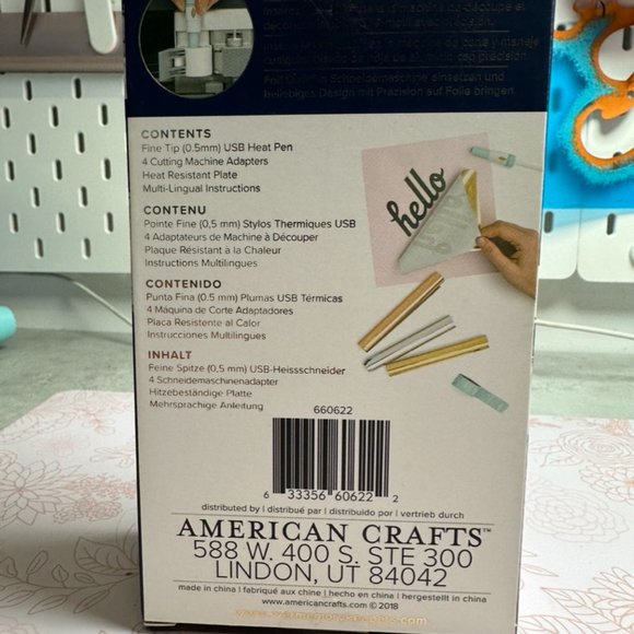 The We R Memory Keepers Foil Quill Bold Tip Heat Pen - Picture 3 of 3